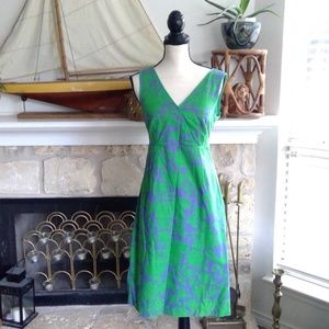 Boden floral cotton faux wrap day dress WH351